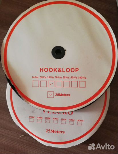 Лента контактная липучка