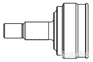Шрус subaru forester I-II/impreza I/legacy I-II 1