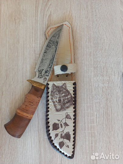 Нож охотничий ручной работы