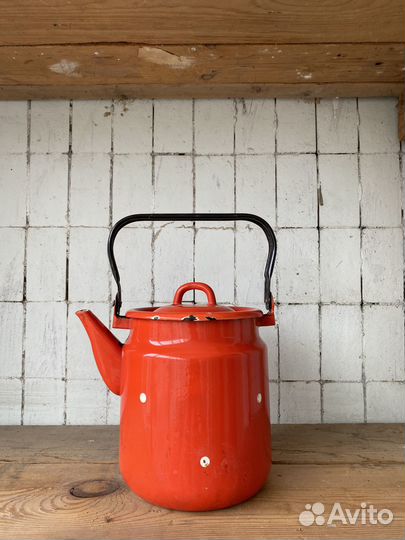 Эмалированный чайник СССР