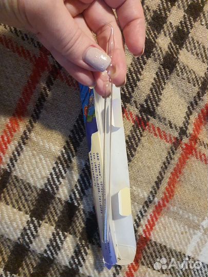 Стекляная трубочка гамма батик