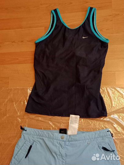 Vintage y2k Спортивные Бриджи nike топ nike