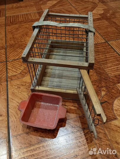 Клетка и домик для хомяка