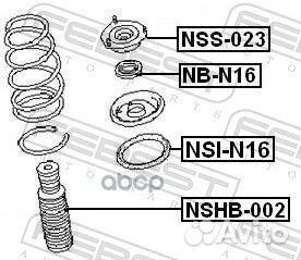 Подшипник опоры амортизационной стойки NB-N16