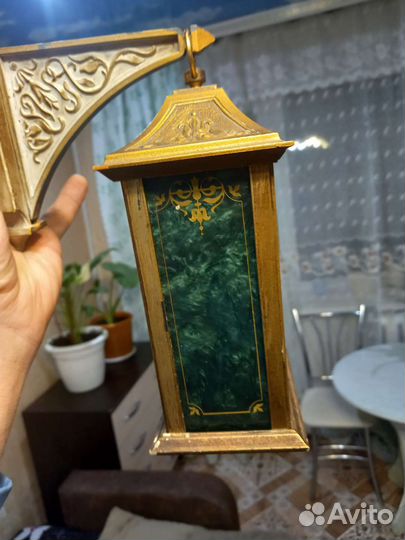 Часы настенные кварцевые янтарь