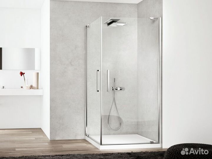 Стеклянные перегородки для душа