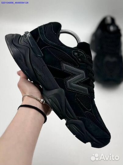 Кроссовки New Balance 9060 Black (Арт.94677)