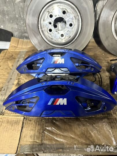 Тормоза bmw g05 395 перед 370 зад