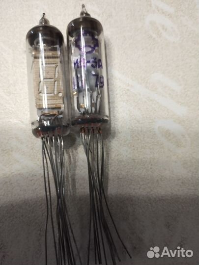 Радиодетали СССР: цифровые индикаторные лампы