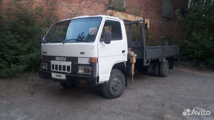 Isuzu Elf с КМУ, 1991