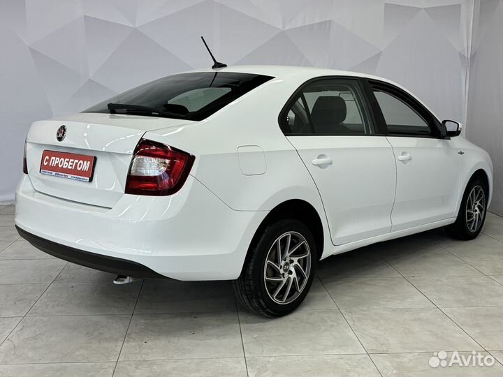 Skoda Rapid 1.6 МТ, 2019, 70 050 км