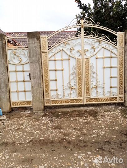 Кованые ворота