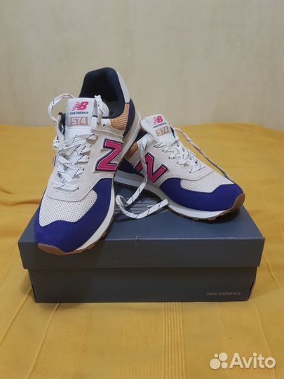 Кроссовки new balance 574 унисекс на стопу 25 см