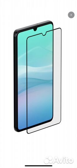 Защитное стекло для Xiaomi Redmi 9 черная рамка