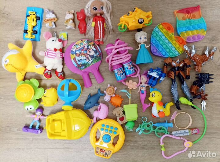 Детские игрушки пакетом