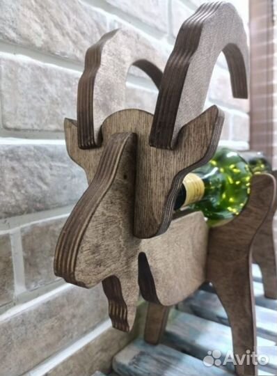 Крутая подставка для бутылок 