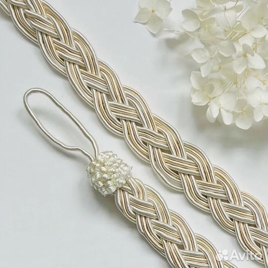 Подхват для штор, занавесок, плетение 