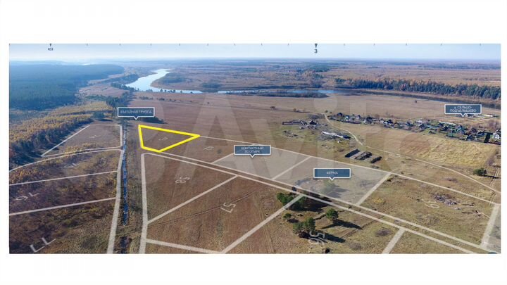 Участок 1,01 га (СНТ, ДНП)