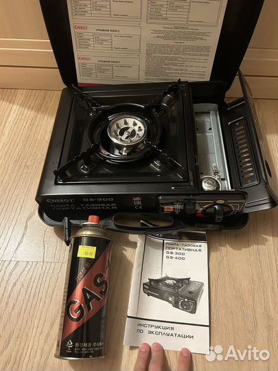 Поративная газовая плита новая