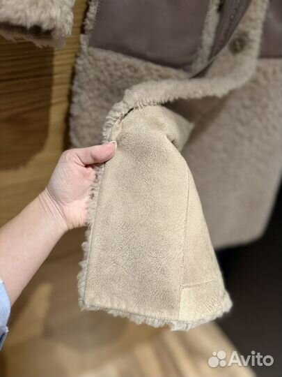 Шуба из 100 % шерсти shinshilla