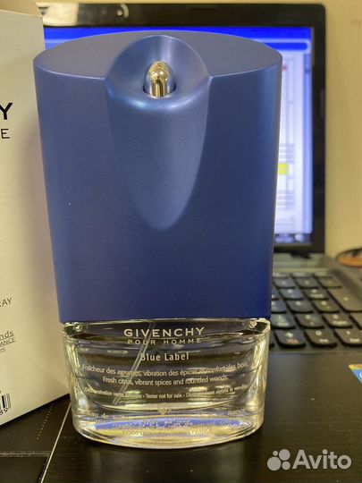 Givenchy blue label 50 духи оригинал