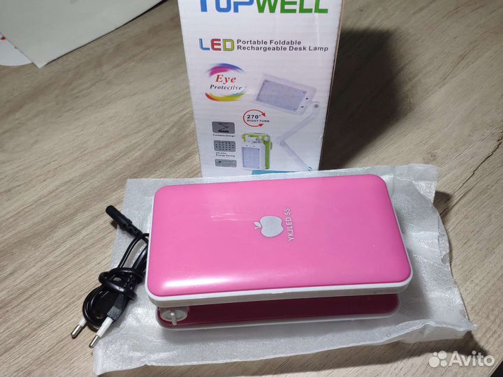 Новая настольная лампа