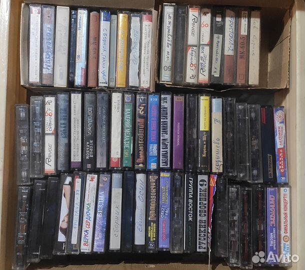 Аудиокассеты, видеокассеты, DVD диски