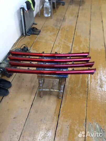 Катафот на крышку багажника киа рио x-line