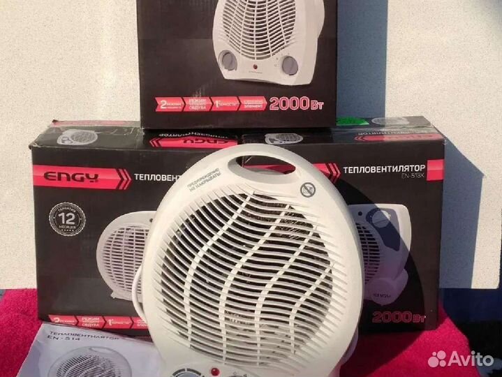 Тепловентилятор ветродуйка новый