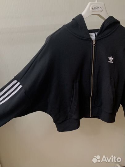 Толстовка укороченная Adidas оригинальная