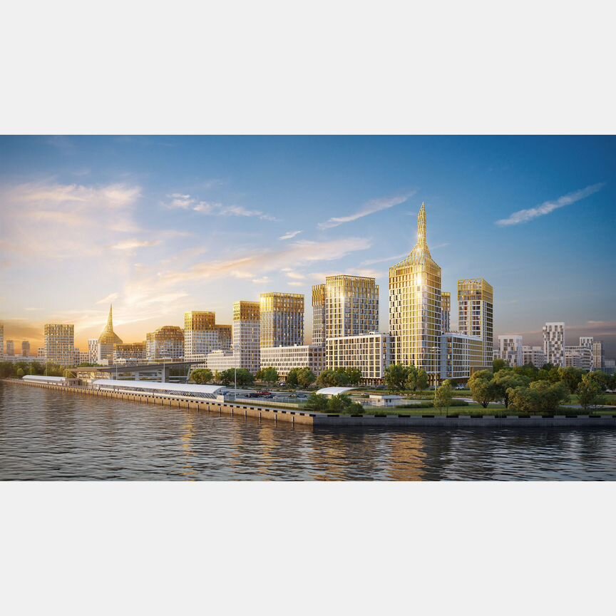 2-к. квартира, 63,1 м², 2/19 эт.