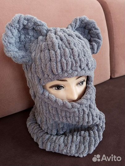 Балаклава маска вязаная р.54-56