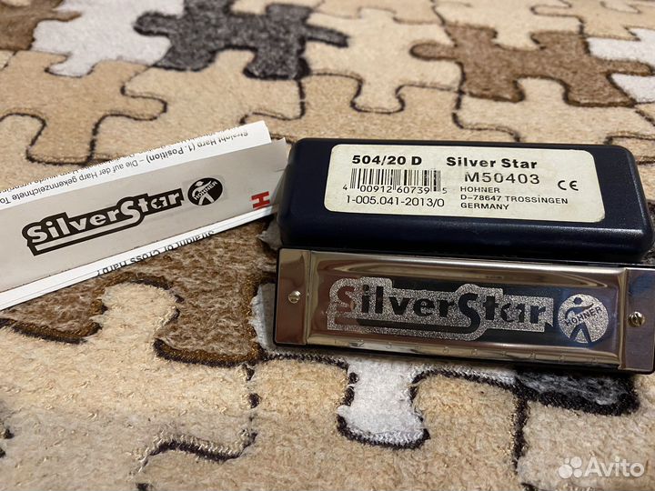 Губная гармошка Hohner Silver Star 504/20