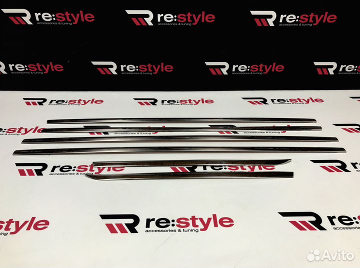 Отсечки окон Toyota Land Cruiser 200 Прямые 8K5cDv