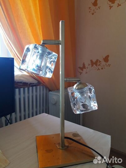 Лампа настольная, бронза