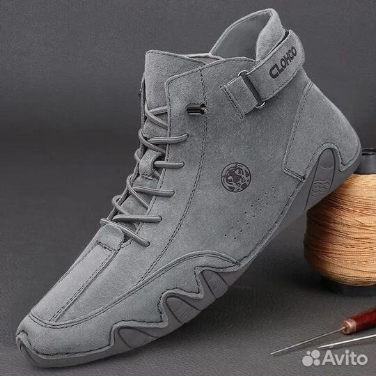 Мужские полу ботинки CLoHoo