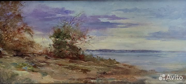 Картина маслом на холсте 1992 г