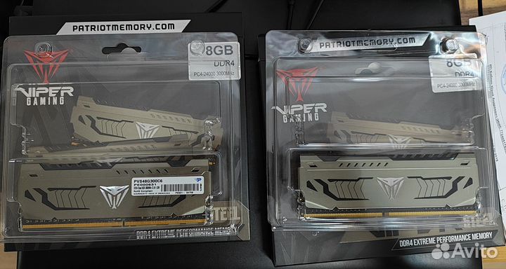 Оперативная память ddr4 16gb patriot viper 3200