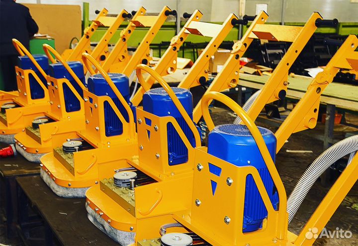 Мозаично шлифовальная машина по бетону