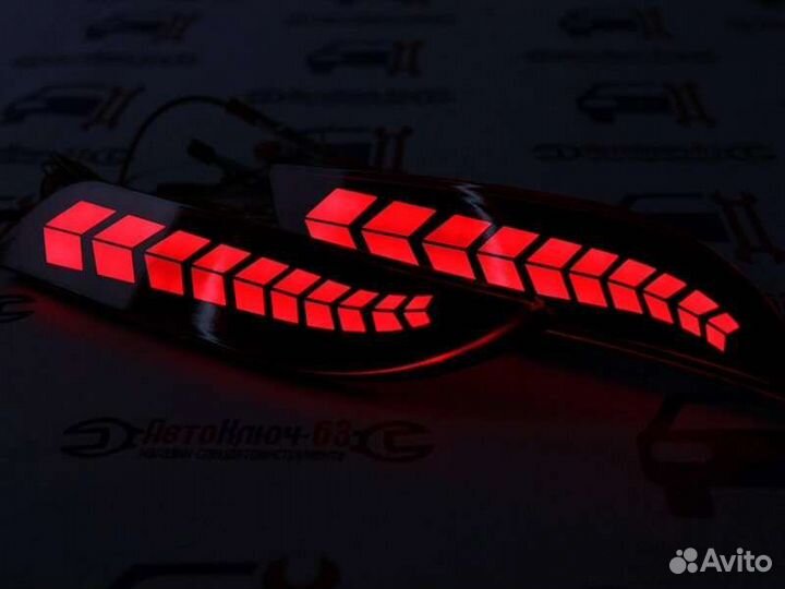 Задние Диодные Катафоты на Лада Приора-2