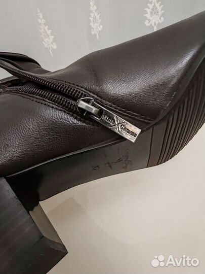 Полусапоги женские зимние натуральная кожа