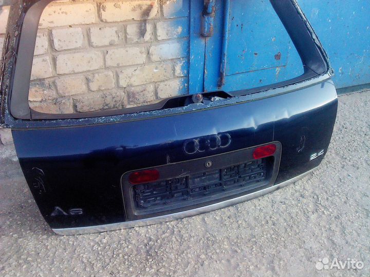 Ауди А6 С5 авант,универсал крышка багажника,дефект