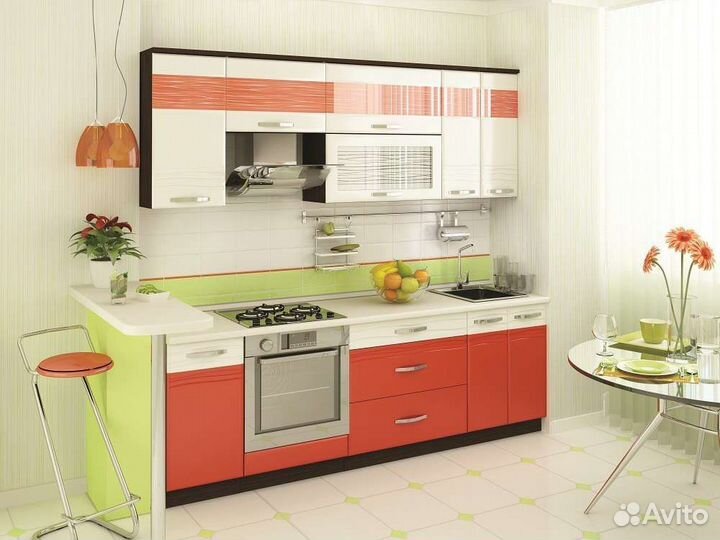 Кухонный гарнитур новый 2.6м