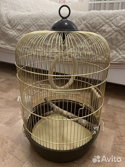 Клетка Ferplast regina для птиц. Цвет: золото