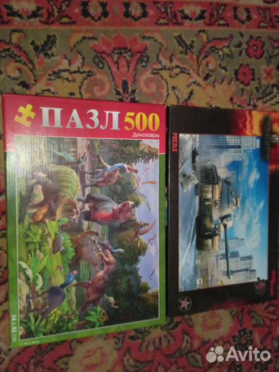 Пазлы 360 и 500 деталей