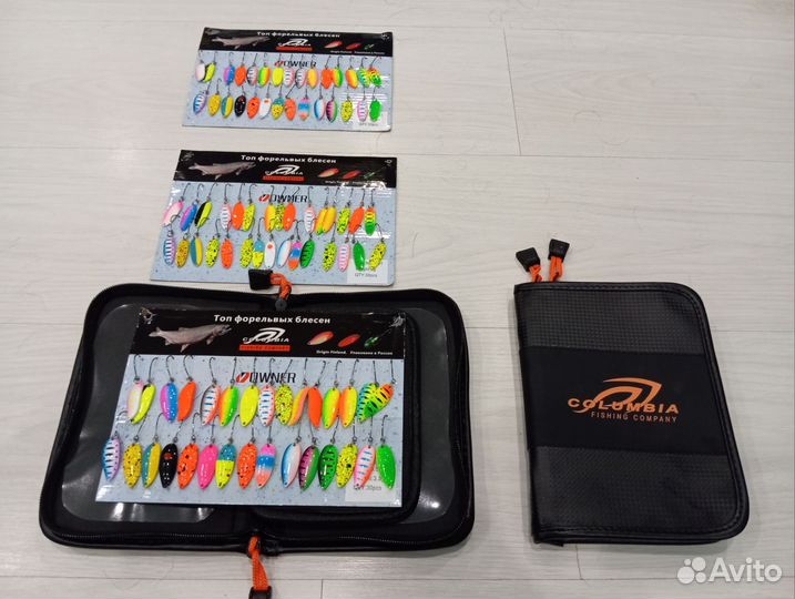 Уникальные Форелевые Комплекты/Блесна/Чехлы