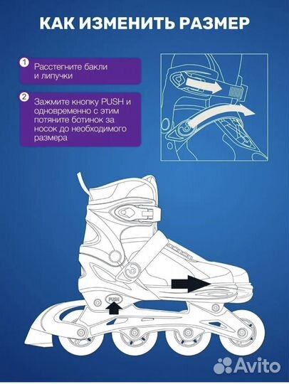 Коньки роликовые