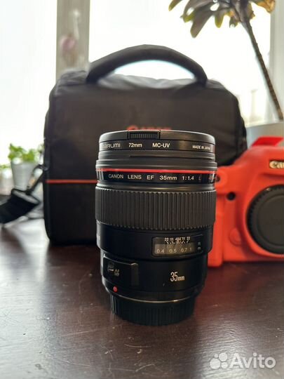 Объектив canon 35 mm 1.4L USM