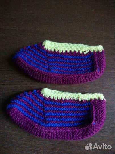 Следки вязаные