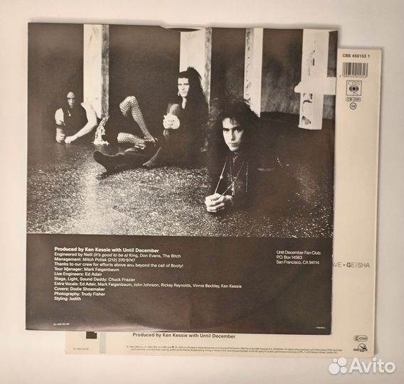 LP Until December – Until DecemberUK & Europe 1986